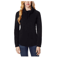 thumbnail image 3 of 32 DEGREES Womens Soft Fabric Funnel Neck Pullover,Black,X-Small, 3 of 4