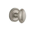thumbnail image 5 of Grandeur Newedn_Prv_234 Newport Solid Brass Rose Privacy Door Knob Set - Nickel, 5 of 7