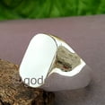 thumbnail image 6 of Ottoman Mother of Pearl Sterling Silver Ring: Handmade Statement Jewelry, 6 of 10