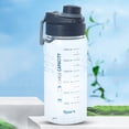 thumbnail image 5 of Termos para agua Botella deportiva de 1500 ML con filtro para botella de agua, taza para beber de verano (azul), 5 of 5