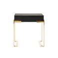 thumbnail image 4 of Modrest Rothsay - Modern Wenge + Gold Nightstand, 4 of 5