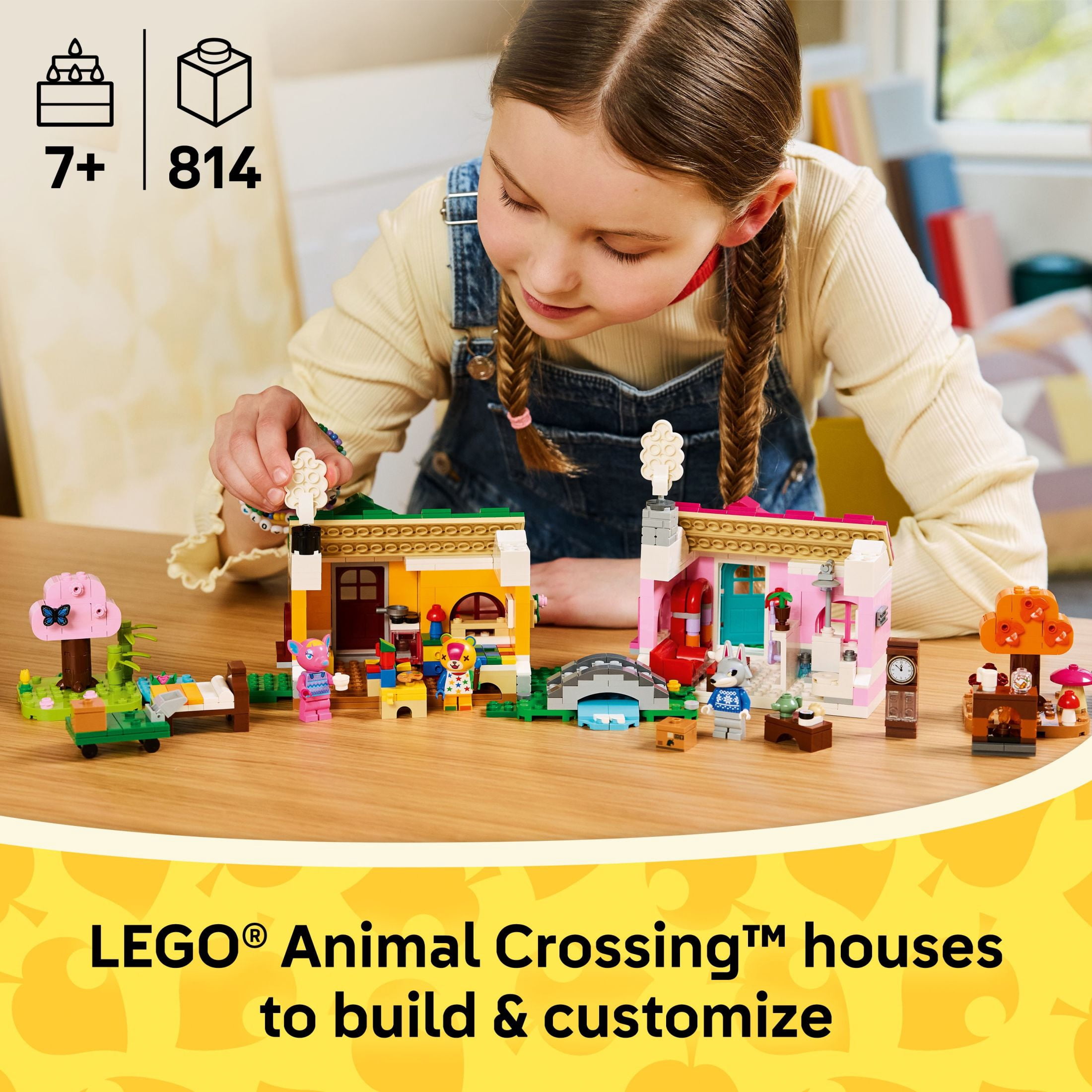 LEGO Animal Crossing Creative Houses, Seasons of Fun Set, 814