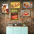 thumbnail image 6 of Retro Tin Sign Metal Poster Vintage Wall Decor Sexy Girls Coca Cola Coke for Pub Restaurants Cafe Club Plaque Man Cave Wall 8x12 Inch, 6 of 11