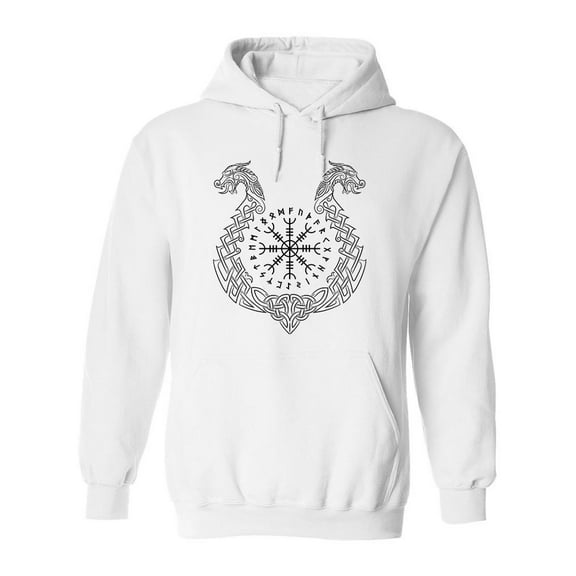 Aegishjalmur Hoodie Men -Image by Shutterstock, Male XX-Large