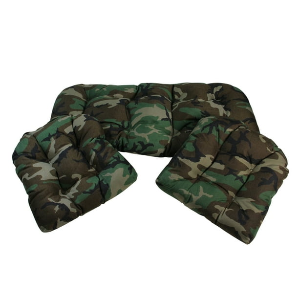 Northlight 18 5 Woodland Terrace Camo Tufted Wicker Furniture Outdoor Patio Cushions 3pc Black Green Com - Camo Outdoor Furniture Cushions Northlight 18 5 Woodland Terrace Camo Tufted Wicker Furniture Outdoor Patio Cushions 3pc Black Green Com - Camo Outdoor Furniture Cushions