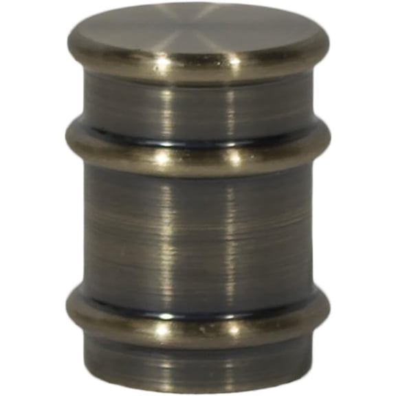 Urbanest Spina Lamp Finial – 1-1/4 Inch Tall, Antique Brass – Decorative Lamp Shade Finial for Table & Floor Lamps- 1 Piece