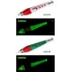 thumbnail image 5 of Señuelo Calamar Que Brilla en Gancho Doble Capa Con Ojos 3D para Pescar (120G) Verde, 5 of 7