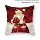 thumbnail image 3 of Funda de almohada navideña dorada con decoración de Papá Noel, funda de cojín, decoración navideña para el hogar 2023, muñeco de nieve, Navidad 2024, 3 of 5