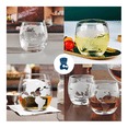 thumbnail image 2 of Vasos para Whisky Bluelander diseño de Mapa 400 ml 2 piezas, 2 of 4