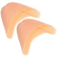 thumbnail image 1 of FRCOLOR une Paire d'Embouts de Chaussures de Ballet en Silicone / Coussinets de Protection / Gel (Nude), 1 of 4