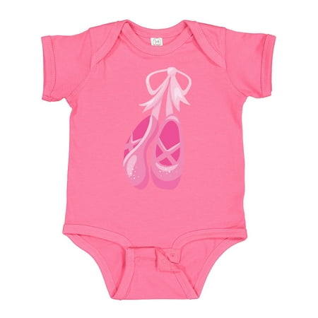 

Inktastic Ballet Shoes Ballet Slippers Ballet Dance Pink Gift Baby Girl Bodysuit