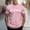 Pink, variant on Zylanna Men's T-Shirts Tee, Crew Neck Summer Letter Print Short Sleeve Fashion Tops for Mens Dark Gray