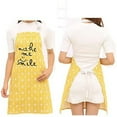 thumbnail image 4 of Woman Cooking Apron Kitchen Apron, Cotton Baking Apron With Pockets, 4 of 7