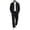 Black, variant on Maqroz Mens Two Piece Tracksuit Matching Sets Solid Full Zip Up Jacket Straight Leg Sweatpants Casual Athletic Activewear Suits