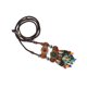 thumbnail image 1 of Collar étnico Qarigey con cuentas colorido suéter colgante borla decoración, 1 of 6