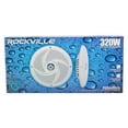 thumbnail image 7 of Pair Rockville RSM65B 6.5" 320 Watt Waterproof Shallow Slim Marine Boat Speakers, 7 of 7