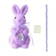 thumbnail image 2 of Nuevo producto de Pascua: adorno de conejo flocado simulado, 2 of 6