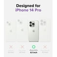 thumbnail image 2 of Ringke Air [Slim Yet Sturdy] Compatible with iPhone 14 Pro Case 6.1 Inches, Transparent Flexible Lightweight Thin Cover - Clear, 2 of 6