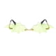 thumbnail image 1 of Qarigey Gafas de sol Gafas unisex interesantes Estilo novedoso Suministro de maquillaje Rojo Cadenas y cordones para anteojos Verde, 1 of 6