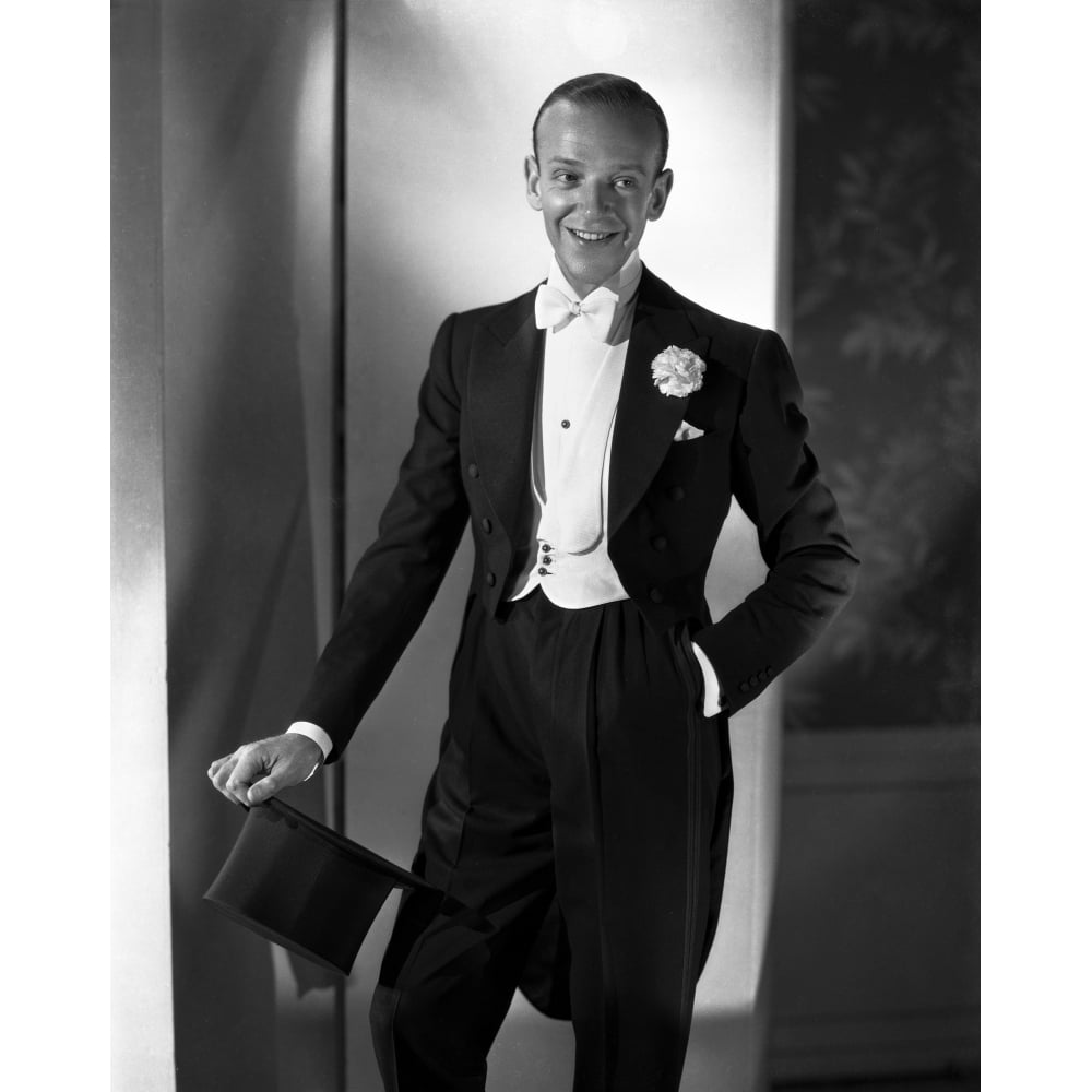 Fred Astaire in Top Hat White Tie and Tails Photo Print (24 x 30