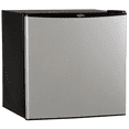 thumbnail image 4 of Koolatron 1.6 cu ft (44L) Stainless Steel Compact Fridge with Freezer, Flat Back, Reversible Door, Energy Efficient, 4 of 13
