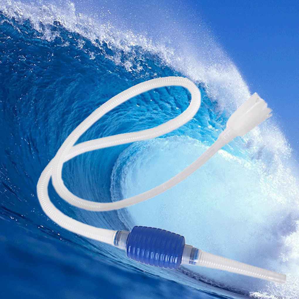Aquarium Fish Tank Vacuum Gravel Water Filter Siphon Pump Water Manual