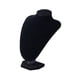 thumbnail image 1 of Collar organizador de joyería Yuyangstore Terciopelo Negro 21x15 Soporte para busto de collar, 1 of 8