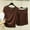 Coffee, variant on 2026 New Limit-time Offer, Women's Casual Pajama Set Summer Loose Solid Color Short Sleeve Round Neck Top with Shorts Comfy Soft Lounge Wear Two Piece for Sleeping Home