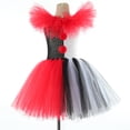 thumbnail image 4 of Disfraz de payaso asesino aterrador para niñas, vestido con tutú de Joker para Halloween, disfraz de payaso aterrador, vestido de fiesta de carnaval elegante para niños, 4 of 5