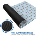 thumbnail image 6 of Long Mouse Pads for Desk,Light Blue Unicorn Rainbow Pattern Desk Mats on Top Of Desks, Desk Mouse Pad Extra Large with 3mm Non-Slip Base and Stitched Edge for Gaming,Office,Work,Home 31.5"x11.8", 6 of 6