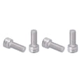 thumbnail image 3 of A2-70 Hex Bolt, Socket Cap Screw, A2-70 Stainless Steel 304, 18-8, for Remote Control, Model Making, 304 Stainless Steel, Fully Threaded, UNC, DIN 912, Hex Head Bolt, Made of A2, 3 of 7