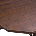 thumbnail image 3 of Paisley Burnt Caramel Finish Wood Cocktail Table, 3 of 9