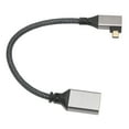 thumbnail image 3 of HD Multimedia Interface Adapter Cable, 18Gbps Transmission Slim Design 4K 60Hz Widely Compatible HD Multimedia Interface Cable Male To Female  for PC Straight,Left,Right, 3 of 7