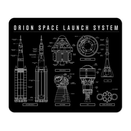 NASA Space Launch System Orion Mouse Pad 1/8 Thick price history on PriceWatchPro