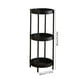 thumbnail image 3 of Mesa Auxiliar Para Sofá, Mesa Auxiliar Para Sala De Estar, Mesa De Aperitivos Compacta De Dos Niveles, Mueble Para Dormitorio, Estructura De Acero Resistente, Estantes Abiertos, 3 of 9
