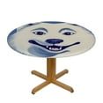 thumbnail image 3 of JEUXUS  Round Table Cover Cloth Alaskan Malamute Elastic Fitted Edge Table Cloth Blue White Stain and Water Resistant, Free Fabric Placemats for Indoor Outdoor Kitchen Party, 3 of 7