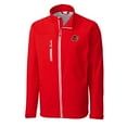thumbnail image 2 of Men's Cutter & Buck  Red Rochester Red Wings  Clique Telemark Eco Stretch Softshell Full-Zip Jacket, 2 of 3