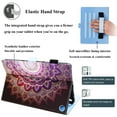 thumbnail image 5 of Cowithda Case for Amazon Kindle Fire Max 11 (13th Generation,2023 Release) 11" with Pencil Holder/Hand Wrist Strap Folio Stand Magnetic Smart PU Leather Cover [Auto Sleep Wake], Purple Mandala Flower, 5 of 8