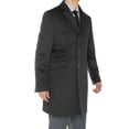 thumbnail image 3 of Mens Charcoal Gray Coat Luciano Natazzi Italian Cashmere, 3 of 5