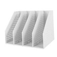 thumbnail image 5 of Magazine Desk Organizer File Organizer Holder Vertical Paper Foldable Letters Multi Compartment Sturdy Magazine File Organiser for Desktop D, 5 of 10