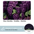 thumbnail image 2 of Grape Machine Washable, Non-Slip Polyester Floor Rug | Indoor Floor Mats for Chair Mat, 2 of 6