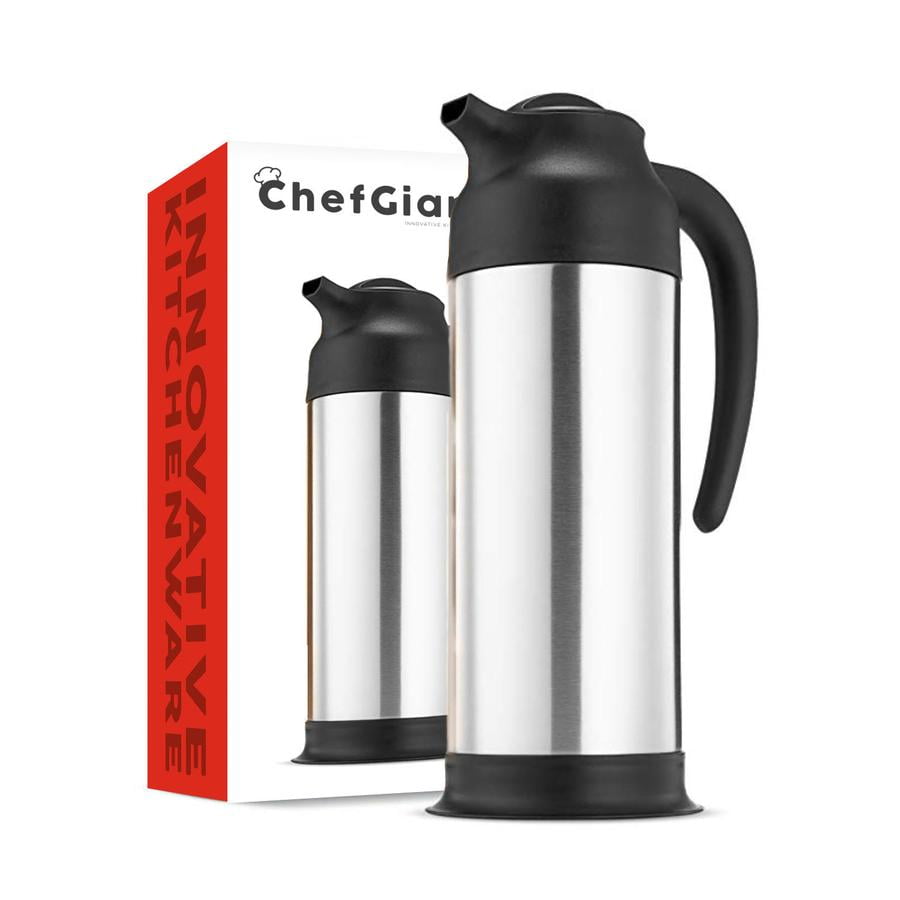 ChefGiant Thermal Coffee Carafe 33 OZ. 1 Liter 4 CUP Premium Small