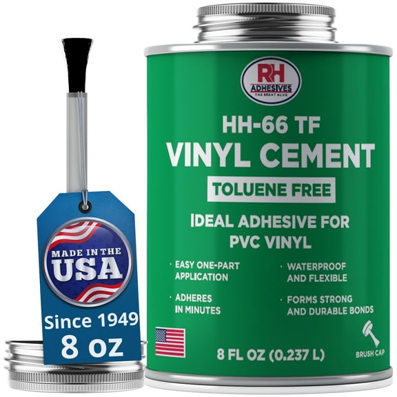 HH-66 Toluene Free Vinyl Cement, 8 oz. can - RH Adhesives
