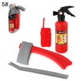 thumbnail image 1 of Kids Pull-Type Fire Extinguisher Water Gun Cap Firefighting Suit Beach Play Toys, 1 of 10
