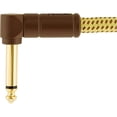 thumbnail image 2 of Fender Deluxe 3' Instrument Cable - Tweed, 2 of 3
