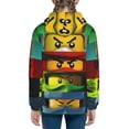thumbnail image 4 of NinJago Teen Long Sleeve Hoodies Novelty Hoodie Youth Pullover Hooded Clothes With Pocket Sweatshirt For Boys Girls, 4 of 5