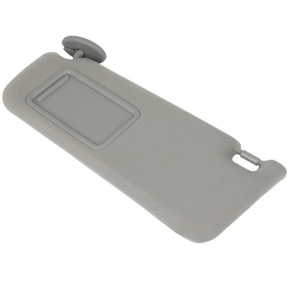 cciyu Left Driver Side Sun Visor fit for 2012-2017 for Toyota Camry Gray without Sunroof Car Sun Visor Replaces 74320-33F50-B0