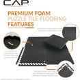 thumbnail image 3 of /Interlocking EVA Foam Exercise Puzzle Mats | x x /| T Pattern, 3 of 7