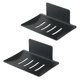 thumbnail image 4 of 2 jaboneras de pared sin perforaciones para baño., 4 of 6