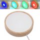 thumbnail image 1 of Base de luz LED de Madera ANGGREK redonda Con Enchufe USB 5V RGB, 1 of 7